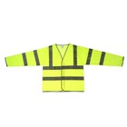 Куртка сигнальная светоотражающая, салатовый, 3 класс, размер 2XL - Фото 1