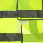 Куртка сигнальная светоотражающая, салатовый, 3 класс, размер 2XL - Фото 3