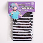 Карнавальный аксессуар-перчатки, цвет полосатый, аниме, аниме - Фото 5