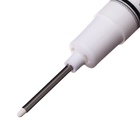 Маркер перманентный, белый, узел 0.7 мм, с удлинённым наконечником - Фото 5