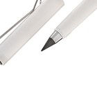 Вечный карандаш чернографитный Calligrata «Белый», НВ - Фото 4