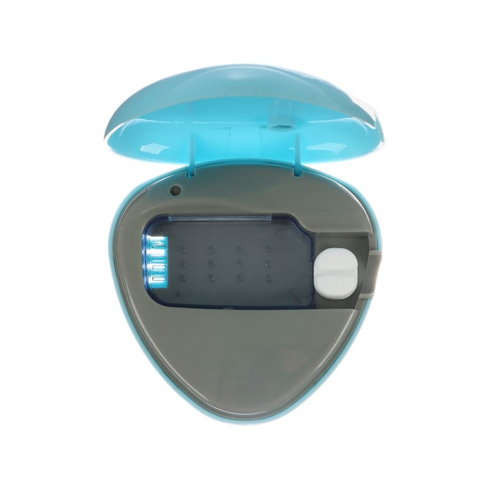 Портативный стерилизатор для зубных щеток LGS-07, 500 мА/ч, АКБ, голубой