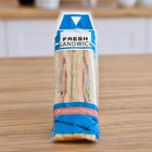 Упаковка для сэндвича, синий, 23,5  х 5,5 см - Фото 3
