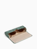 Футляр для очков на магните, длина 16 см, цвет зелёный 9865511