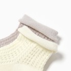 Носки детские Крошка Я Basic Line, 2 пары, 12-24 мес., серый, желтый - Фото 2