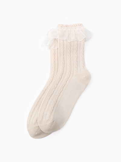 Гольфы для девочки KAFTAN, бежевые, размер 18-20 (9-12 лет)