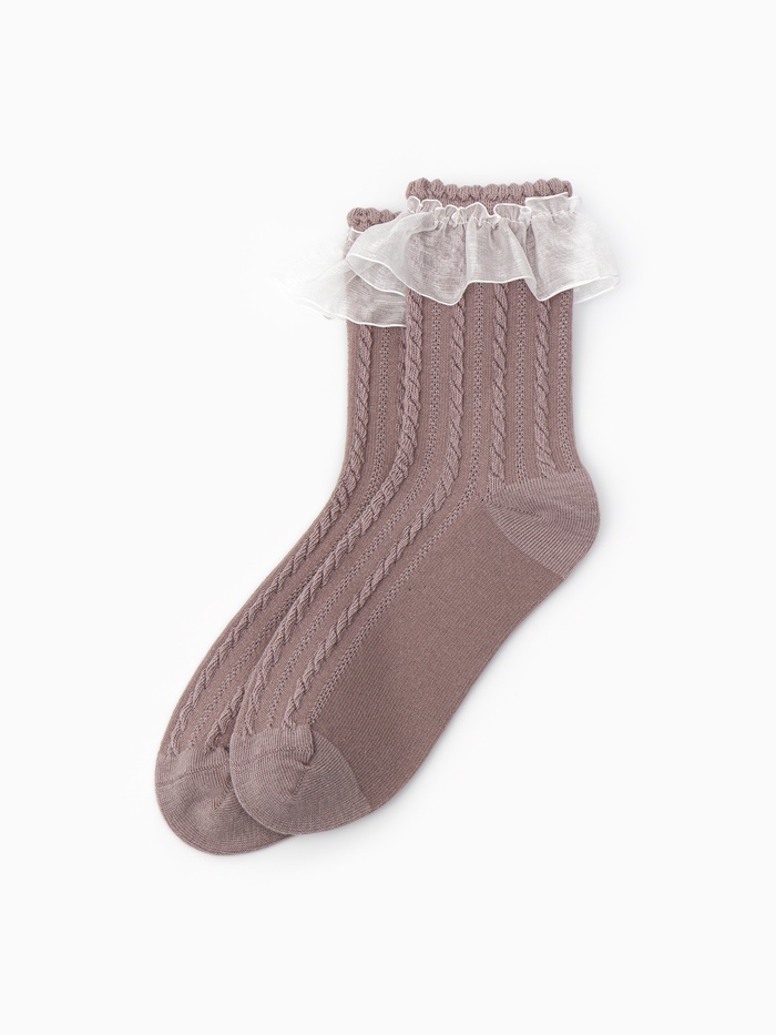 Гольфы для девочки KAFTAN, цвет кофейный, размер 18-20 (9-12 лет) - Фото 1