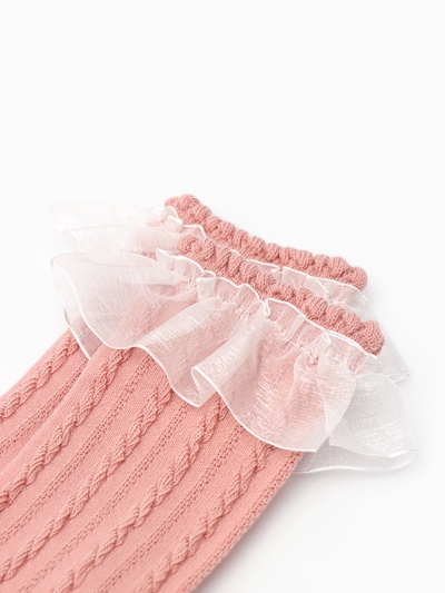 Гольфы для девочки KAFTAN, розовые, размер 12-14 (2-4 года)