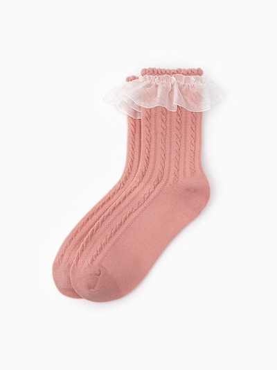 Гольфы для девочки KAFTAN, розовые, размер 14-16 (3-5 лет)