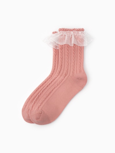 Гольфы для девочки KAFTAN, розовые, размер 18-20 (9-12 лет)