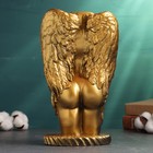 Ваза "Ангел" 26х16см, золото - Фото 3