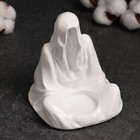 Подсвечник "Душа" 12х11см, белый - фото 23461699