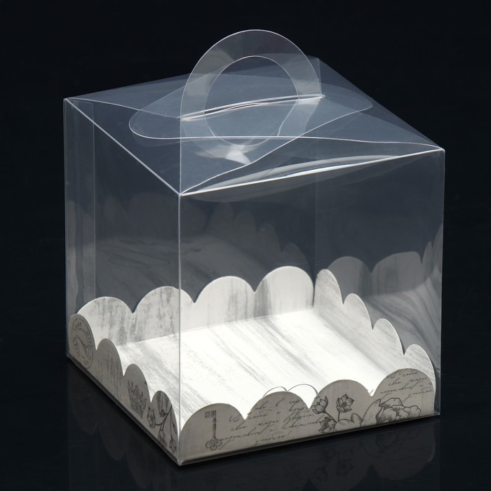 Коробка-сундук, кондитерская упаковка «Ключи от сердца», 11 х 11 х 11 см - Фото 1