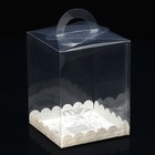 Коробка-сундук, кондитерская упаковка «Лилии», 14 х 14 х 18 см - фото 320861895