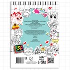 Раскраска - наклейки «Стикербук. Раскрась и приклей», альбом, более 50 стикеров, Аниме - Фото 4