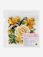 Термонаклейка «Цветочное настроение», с блёстками, 18.3×18.6 см - Фото 3