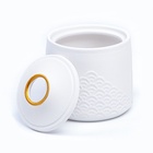 Пепельница для дома «Стиль», для сигарет и стиков, 11×10 см, d=2.2 см, керамика, белая - Фото 5