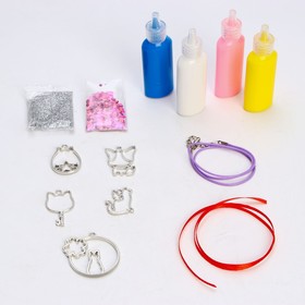 УЦЕНКА Набор для творчества «Раскрась витражики», кошечки 5 форм 10267658