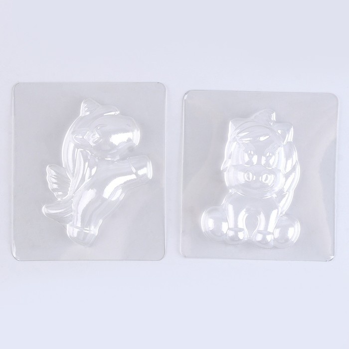 Набор для творчества «Бомбочки для ванн своими руками. Мир единорогов» 2 формы, уценка - Фото 1