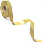 Лента "ТИФФАНИ" для декора и подарков,золото, 2 см х 50 м (комплект 4 шт) - фото 23495711