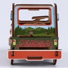 Конструктор 3D «Машинка горы», 19 деталей - фото 23506041