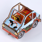 Конструктор 3D «Машинка горы», 19 деталей - фото 23506042