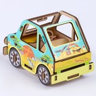 Конструктор 3D «Машинка сафари», 19 деталей 10115596 - фото 14271974