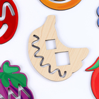 Обучающая доска "Трафареты Фрукты" - фото 23506158