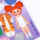 Обучающая доска с одеждой на липучках «Одевашка. Маша» - Фото 2