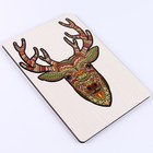 Красочный пазл в рамке «Олень» - фото 23506238