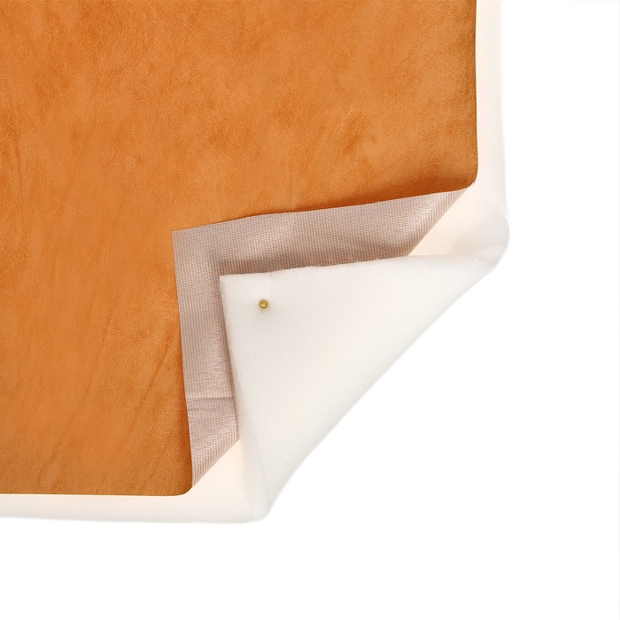 Комплект для перетяжки мебели, 50 × 50 см: иск.кожа, поролон 20 мм, бежевый
