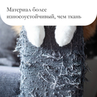 Комплект для перетяжки мебели, 100×100 см: иск.кожа, поролон 20 мм, чёрный - Фото 4