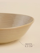 Салатник SL Home «Песчаный бриз», 700 мл, фарфор, бежевый - Фото 3