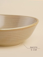 Салатник SL Home «Песчаный бриз», 290 мл, фарфор, бежевый - Фото 3