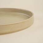 Тарелка обеденная фарфоровая SL Home «Песчаный бриз», d=21 см, бежевая - Фото 5