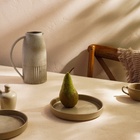 Тарелка обеденная фарфоровая SL Home «Песчаный бриз», d=21 см, бежевая - Фото 7