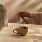 Кружка SL Home «Песчаный бриз», 90 мл, фарфор, бежевая - Фото 5