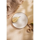 Тарелка SL Home «Волна в камне», d=25.5 см, фарфор, белая - Фото 7