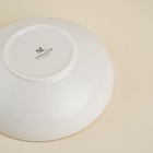 Салатник SL Home «Волна в камне», 1 л, d=19 см, фарфор, белый - Фото 4