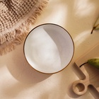 Салатник SL Home «Волна в камне», 1 л, d=19 см, фарфор, белый - Фото 6