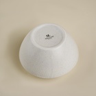 Сахарница SL Home «Волна в камне», 300 мл, 9.5×10.5 см, фарфор, белая - Фото 3