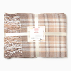 Плед Метро 140х200 см,  3/BOON, бел-беж-кор , шерсть 50%, пэ 30%, пан 20% - фото 23517780 Плед Метро 140х200 см,  3/BOON, бел-беж-кор , шерсть 50%, пэ 30%, пан 20% - фото 23517780