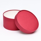 Подарочная коробка "Wewak" красный бархат, завальцованная без окна, 18 х 10 см - Фото 3