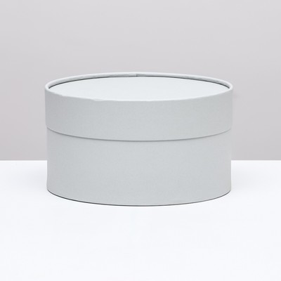 Подарочная коробка "Wewak" пепельно-серый, завальцованная без окна, 18 х 10 см