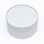 Подарочная коробка Wewak пепельно-серый, завальцованная без окна, 18×10 см - Фото 2