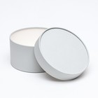 Подарочная коробка Wewak пепельно-серый, завальцованная без окна, 18×10 см - Фото 3