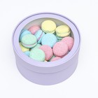 Подарочная коробка "Frilly" бледно-фиолетовая, завальцованная с окном, 21 х 11  см - Фото 2