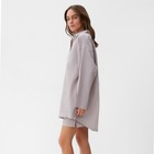 Комплект женский (рубашка, шорты) KAFTAN размер 52-54, серый - Фото 5