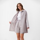 Комплект женский (рубашка, шорты) KAFTAN размер 52-54, серый - Фото 3