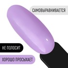 Гель лак для ногтей, однотонный, 3-х фазный, 8мл, LED/UV, цвет ледяная орхидея (102) - Фото 2